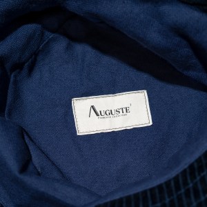 Intérieur Bob velours côtelé bleu pétrole Auguste