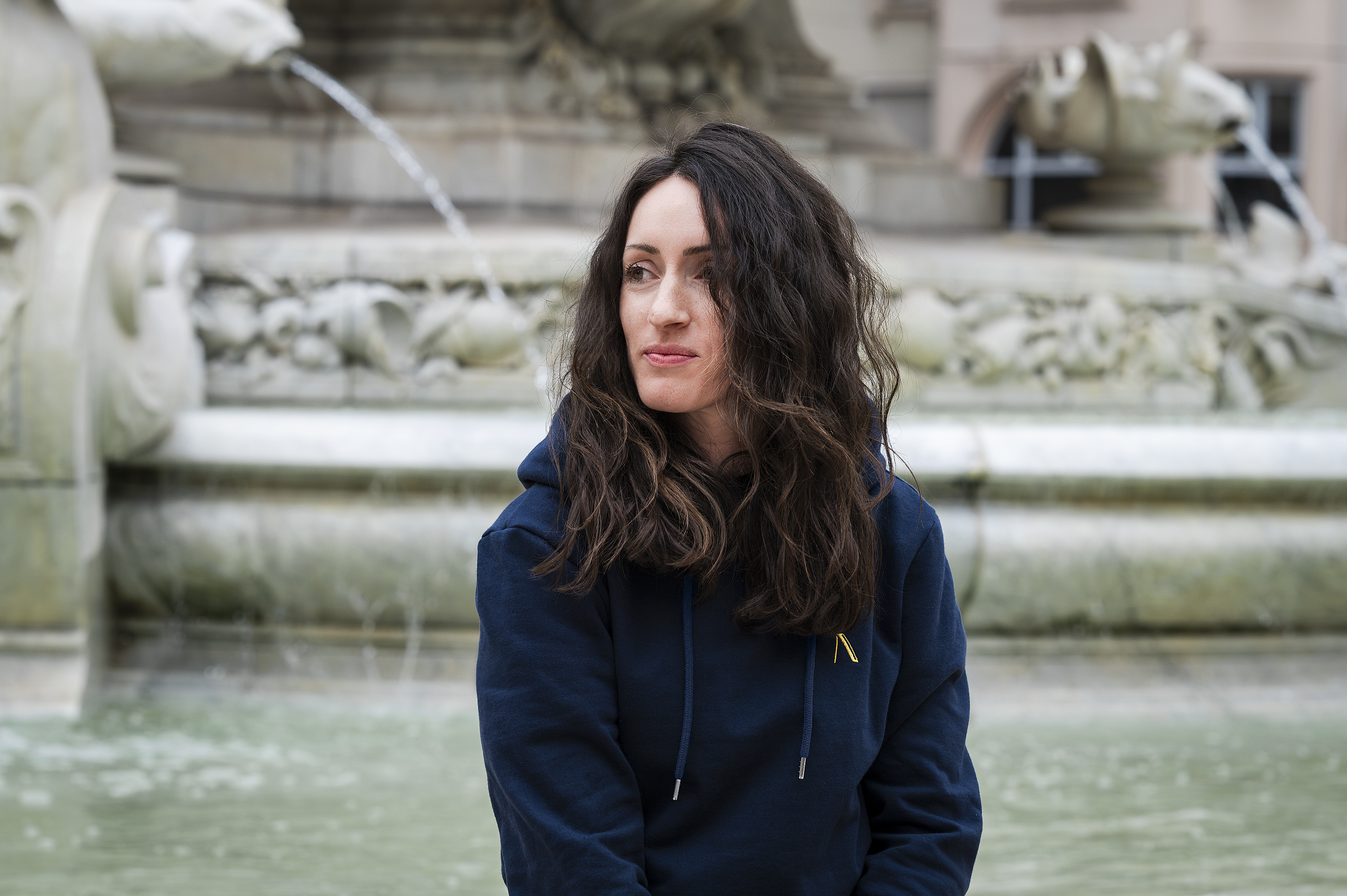 Sweat coton Bleu Marine Auguste